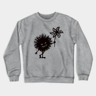 Evil Bug Gives Flower Crewneck Sweatshirt